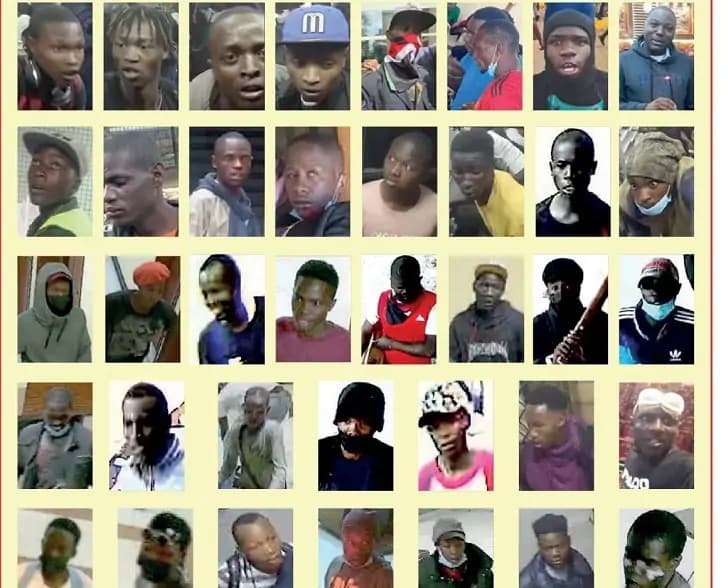 Manhunt: Photos of Wanted Suspects in Anti-Finance Bill Protests