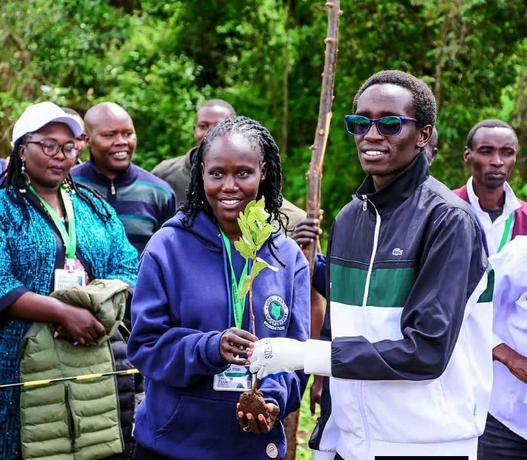 Elgeyo Marakwet environmentalist plants 23,326 trees in 24-hour marathon