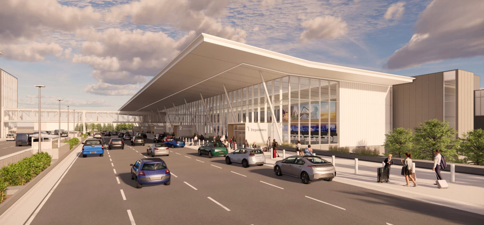 $557 Million Des Moines International Airport Terminal Construction Ahead of Schedule