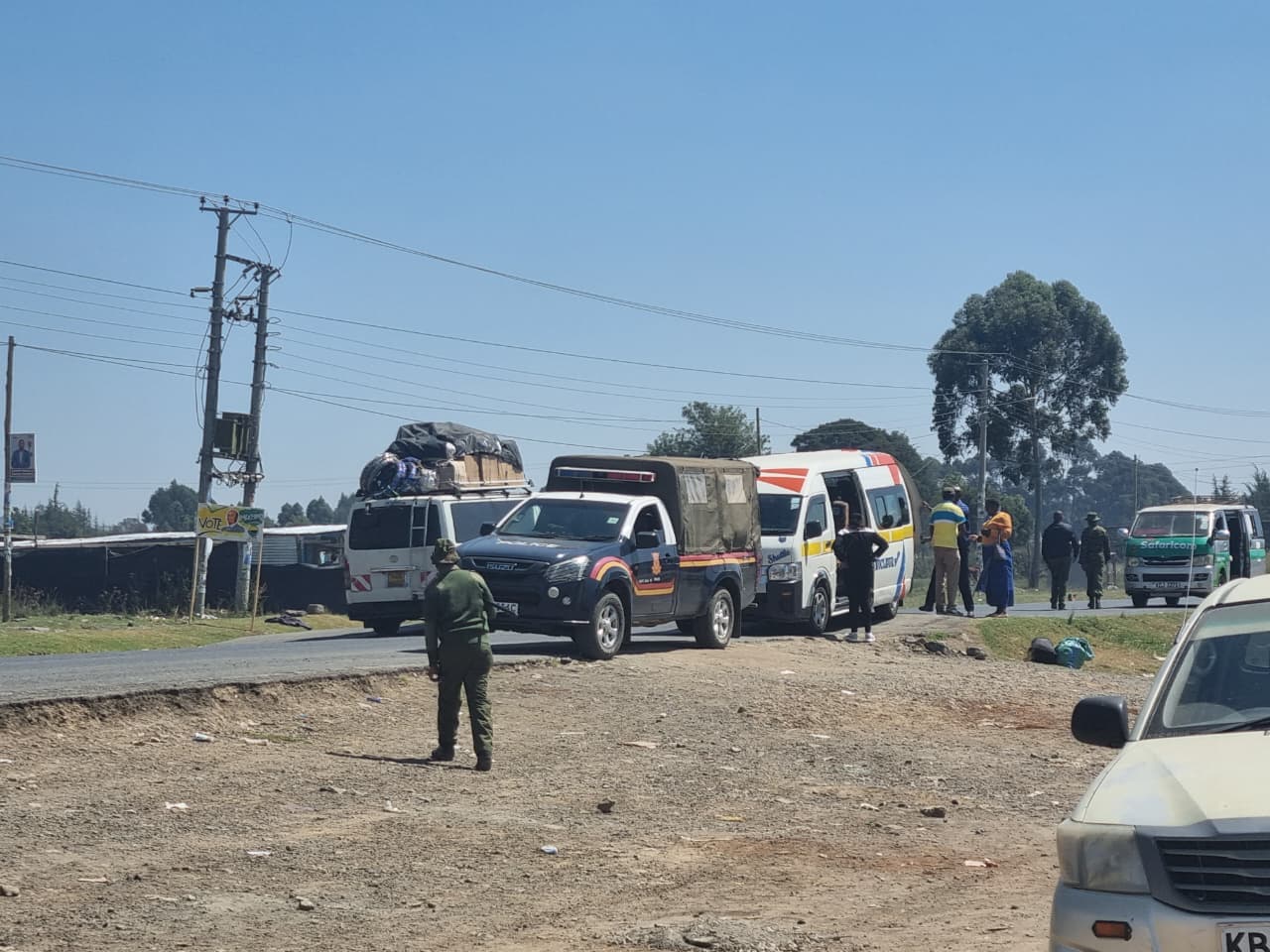 Security beefed up in Ol Kalou ahead of by-election