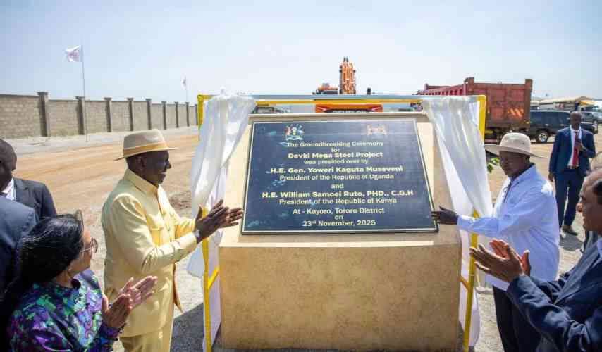 Kenyan-based Devki Group Breaks Ground on $500 Million Tororo Steel Plant in Uganda