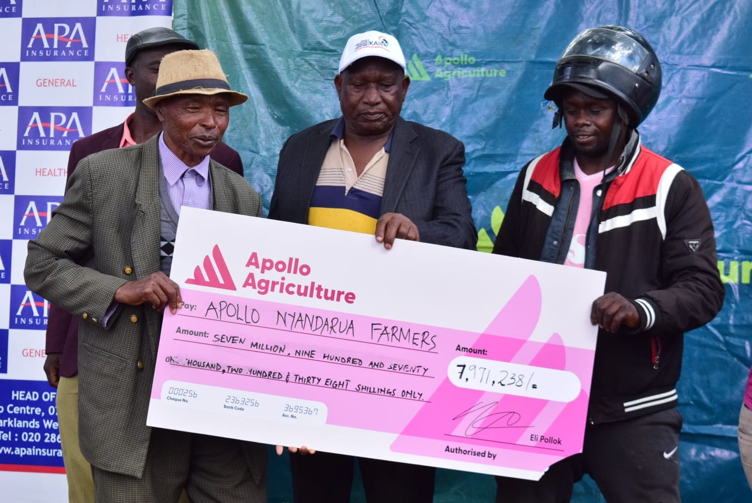 Farmers in Nyandarua cushioned against crop failure