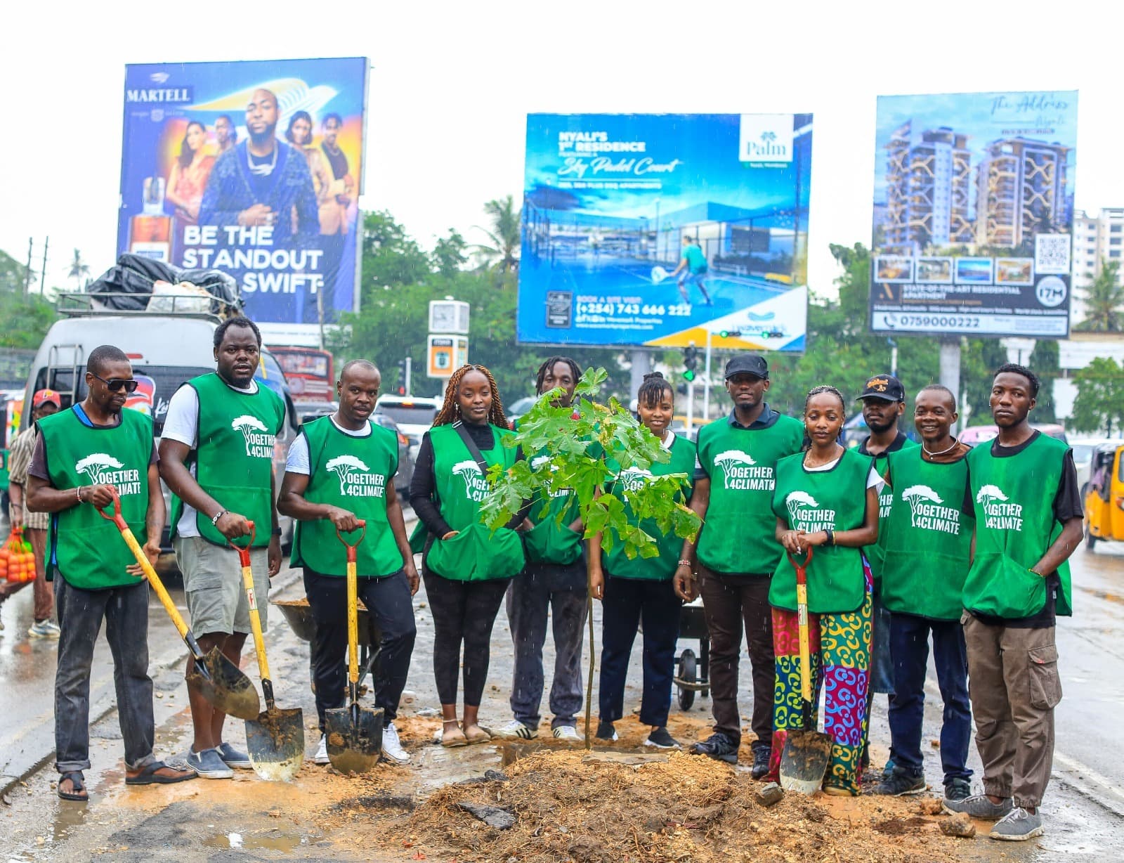Mombasa plants indigenous trees to combat rising urban heat