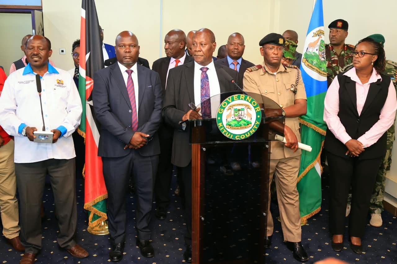 Kitui issues early precautions over anticipated El-Nino rains