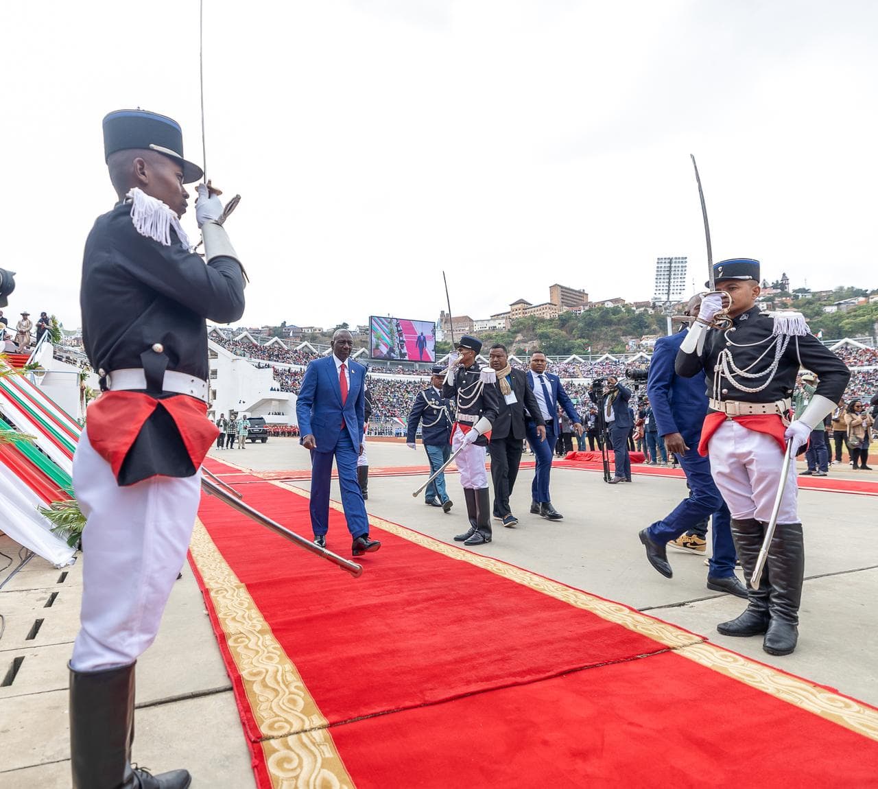 Ruto arrives in Madagascar for official visit, Independence Day celebrations