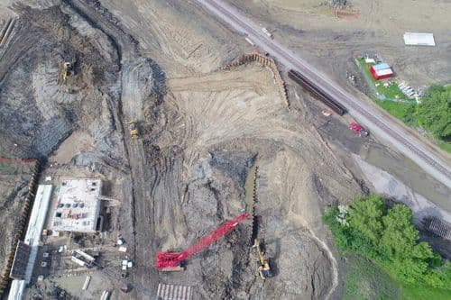 Construction of the Street underpass project in Moorhead has commenced