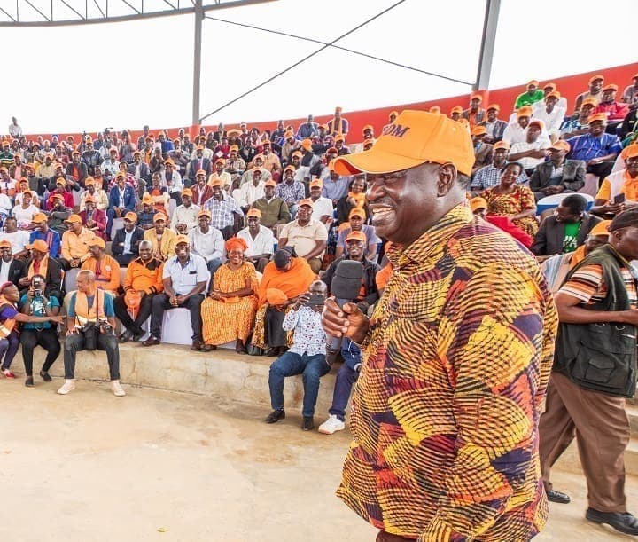Raila Odinga says No danger of Azimio collapsing 22/23