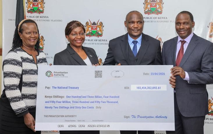 Kenya receives Sh103.45 billion from KPC