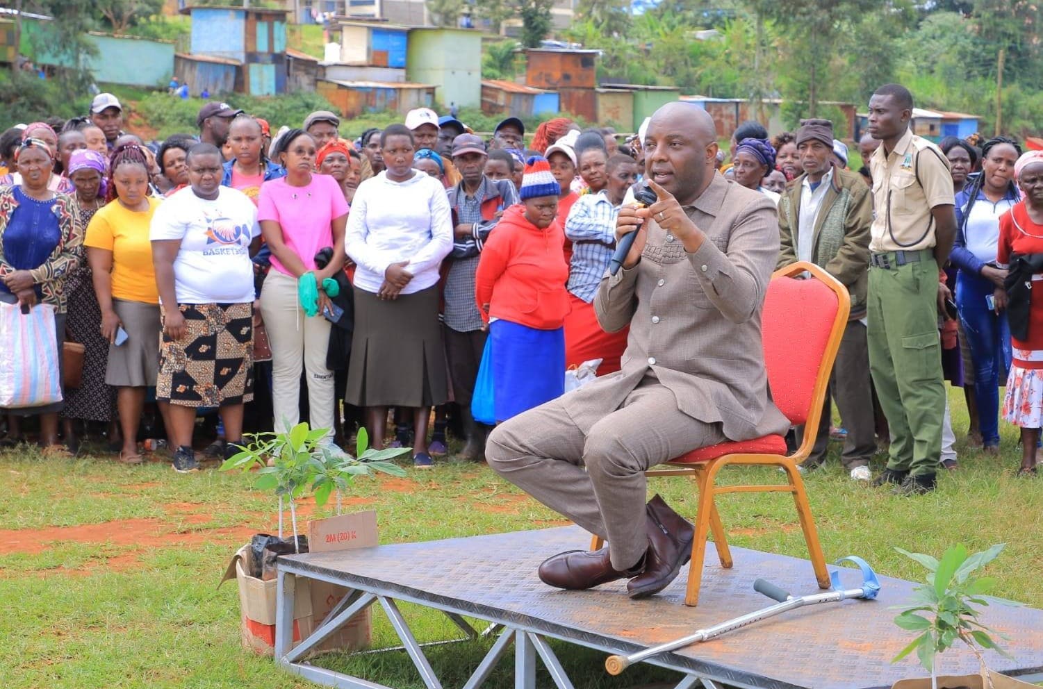 Kang’ata outlines key development programmes in Murang’a public forum