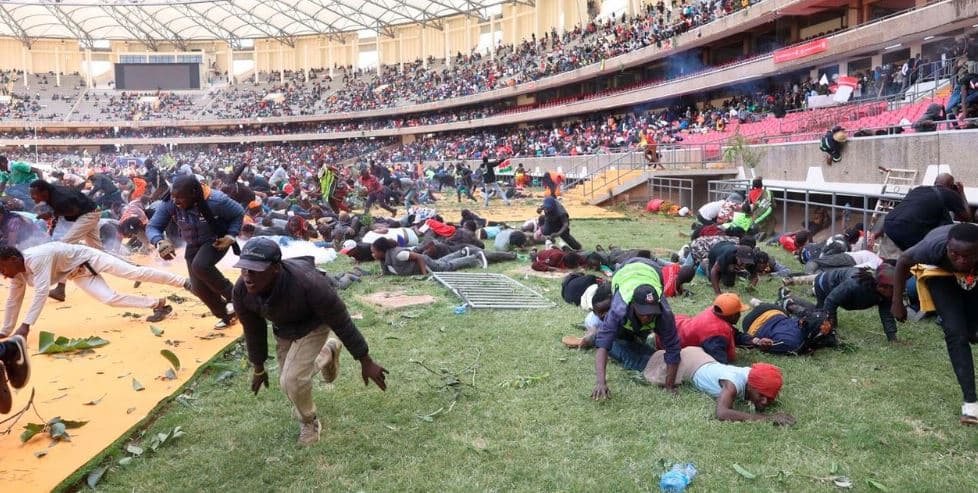 Sifuna Demands Compensation for Victims of Raila Odinga Body Viewing Tragedy