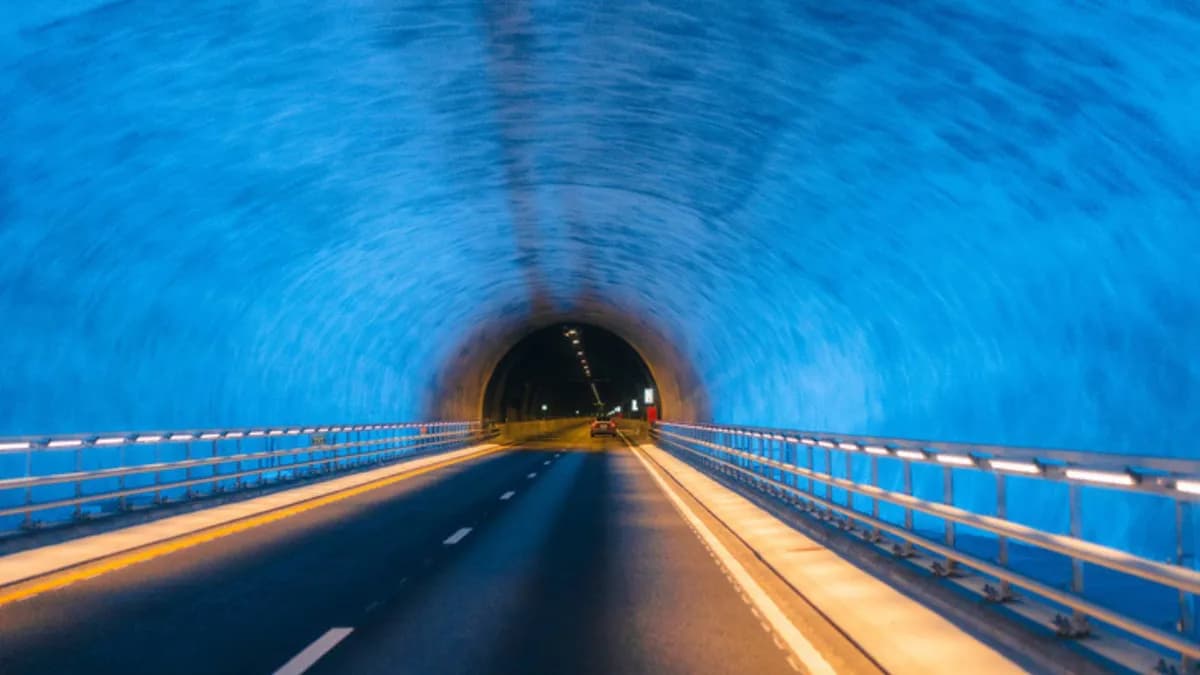 The top 5 longest underwater tunnels in the world