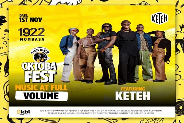 Tusker Oktobafest brings music and entertainment to Mombasa this weekend