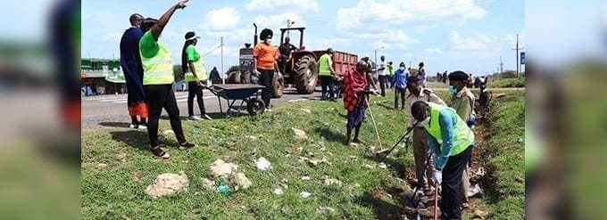 Optiven Foundation Changes Environment At Ngatataek Cleanup