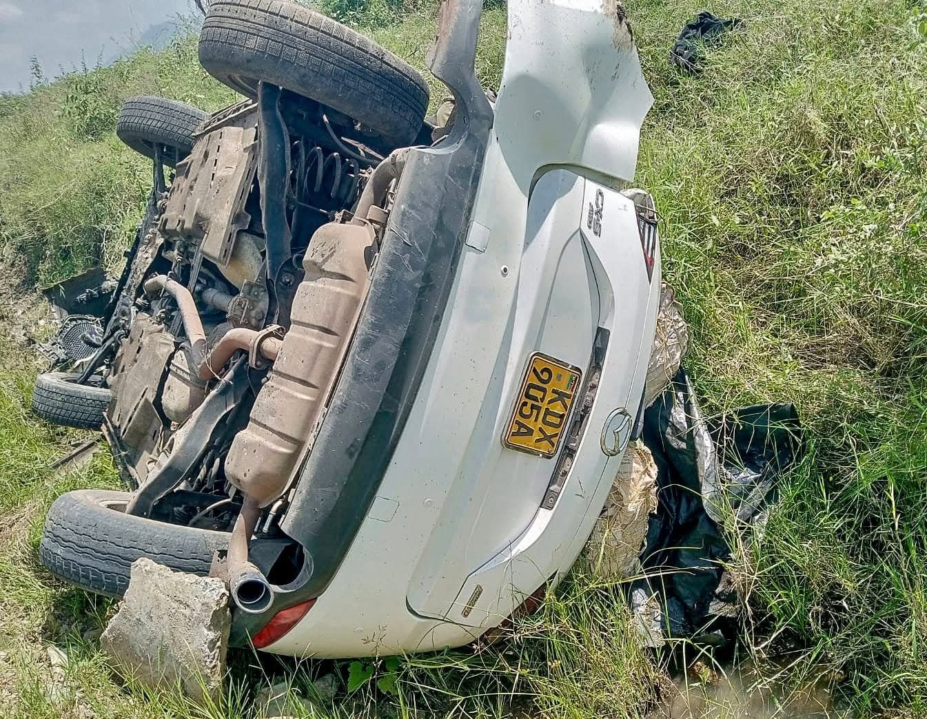 Police Recover Bhang After Vehicle Crashes in Kisumu