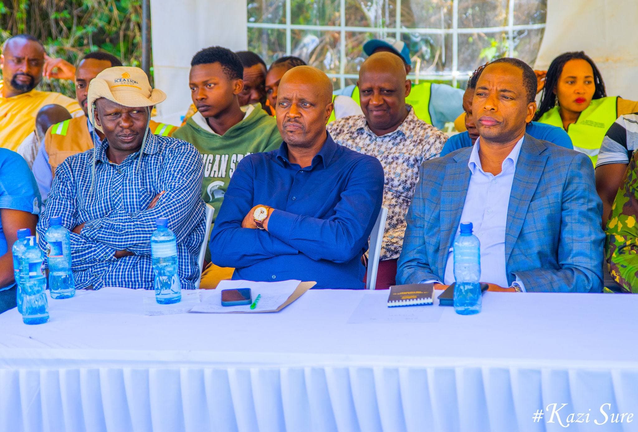Residents urge better drainage during Kanunga road baraza