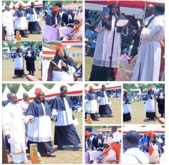 Photos: Raila Odinga’s wife Ida is now a Canon in Anglican Church