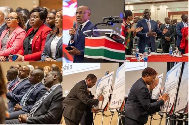 Key leaders Who Accompanied Ruto to US For Official Visit
