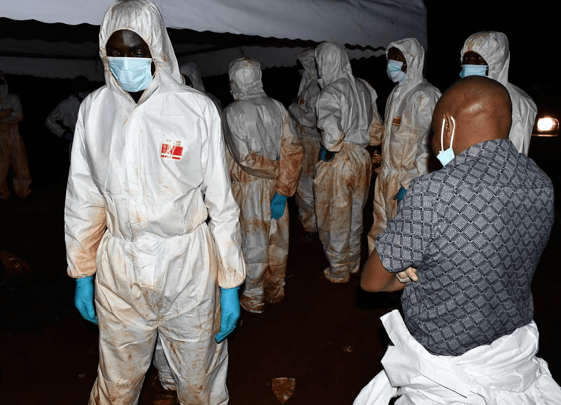 Exhumation begins in Kericho suspected mass grave probe