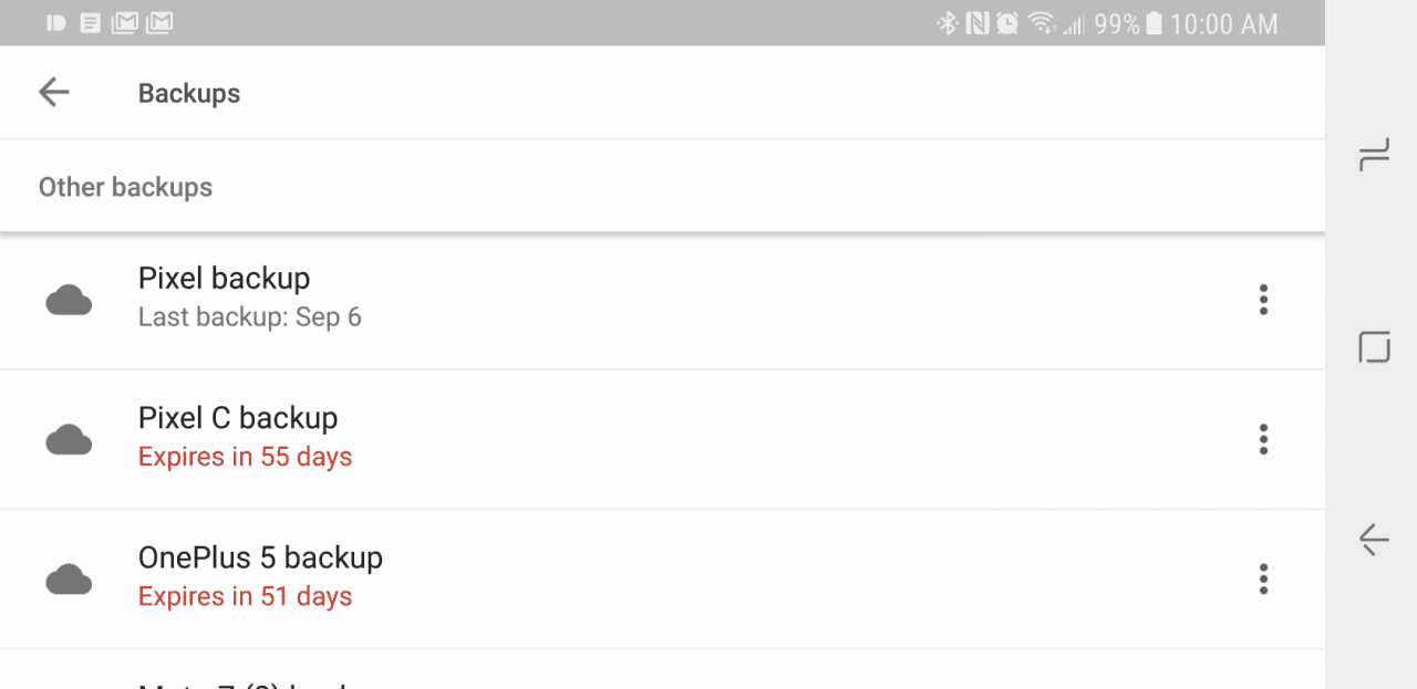 Your Android Backups Will Be Deleted If You Do Not Use Your Phone for Two Months