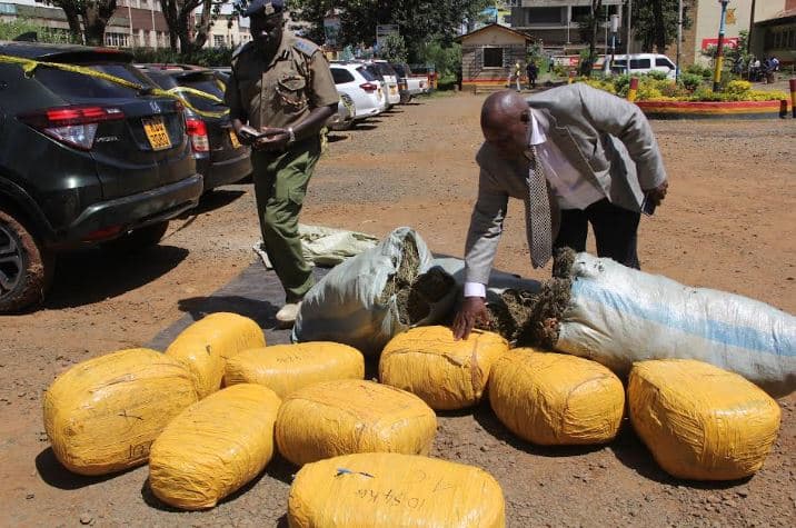Police seize bhang worth over 9 million in Uasin Gishu