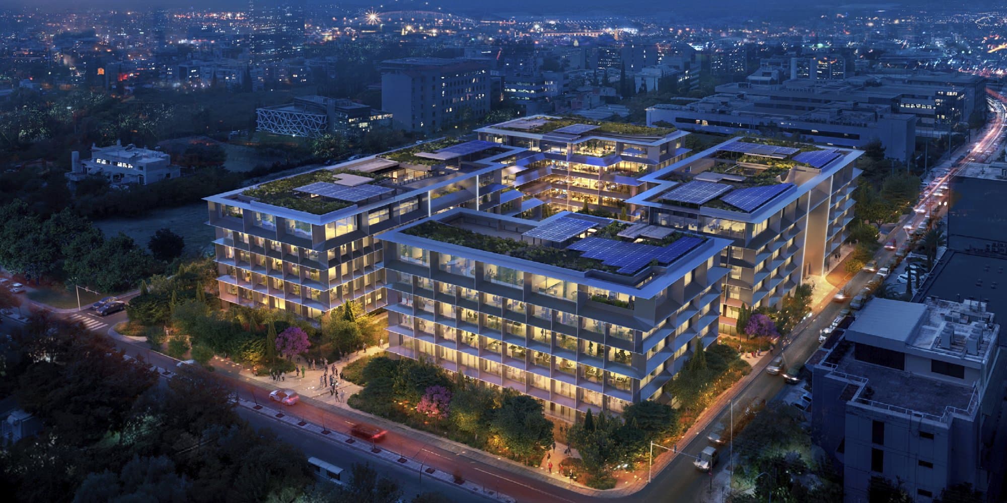 Foster + Partners undertakes The Grid construction, a US$114 million office development in Athens