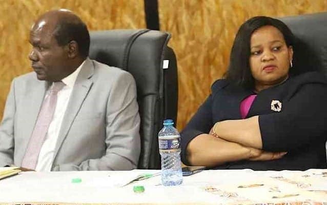 Juliana Cherera Heckled as Chebukati Watches During IEBC Event