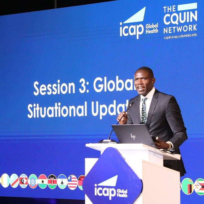 PS Oluga calls for integrated, sustainable HIV response at global CQUIN meeting