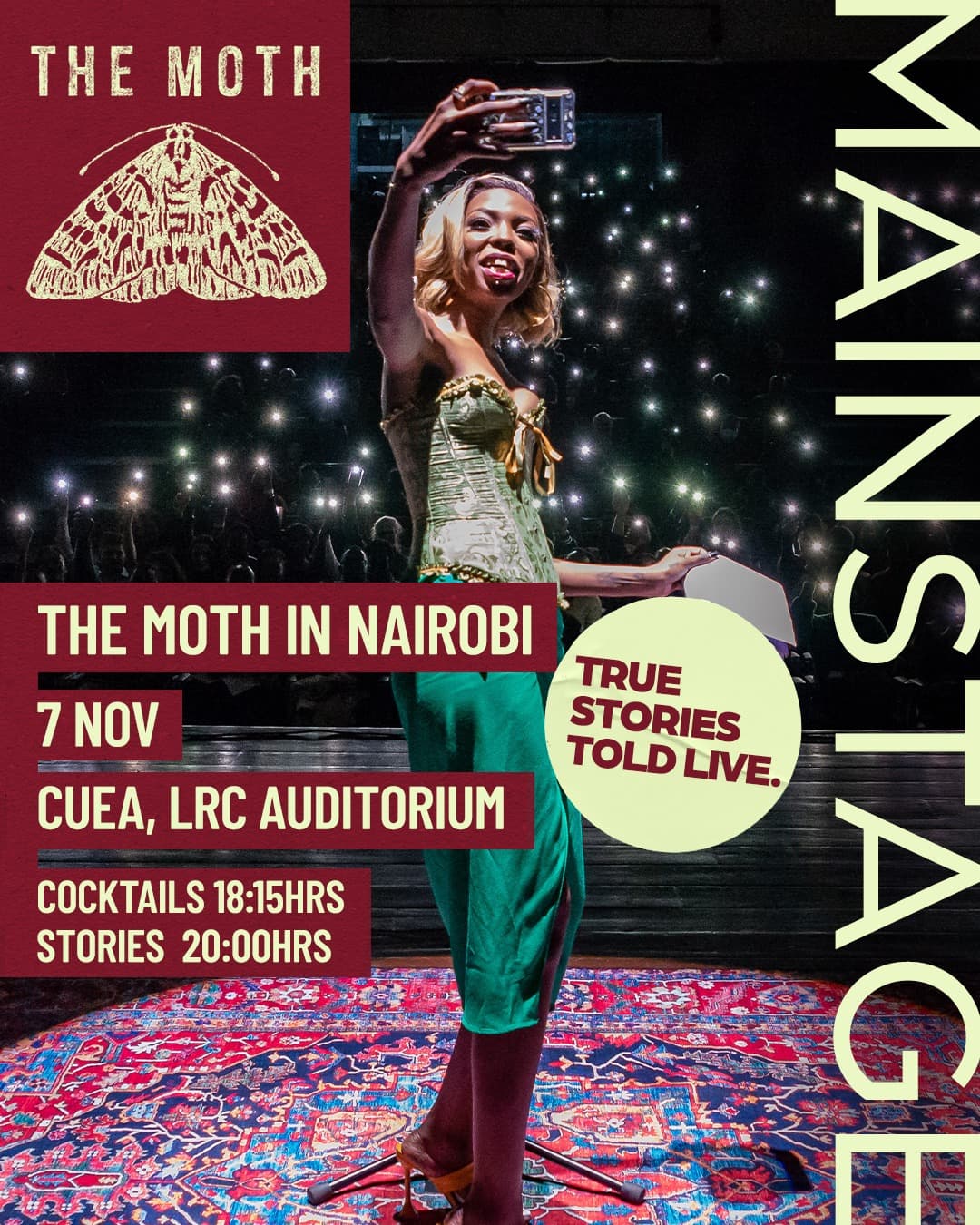 Nairobi to host The Moth global storytelling event on November 7