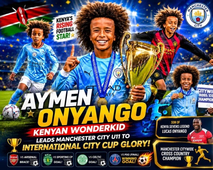 Aymen Onyango: Kenyan Wonderkid Shines at Man City Cup