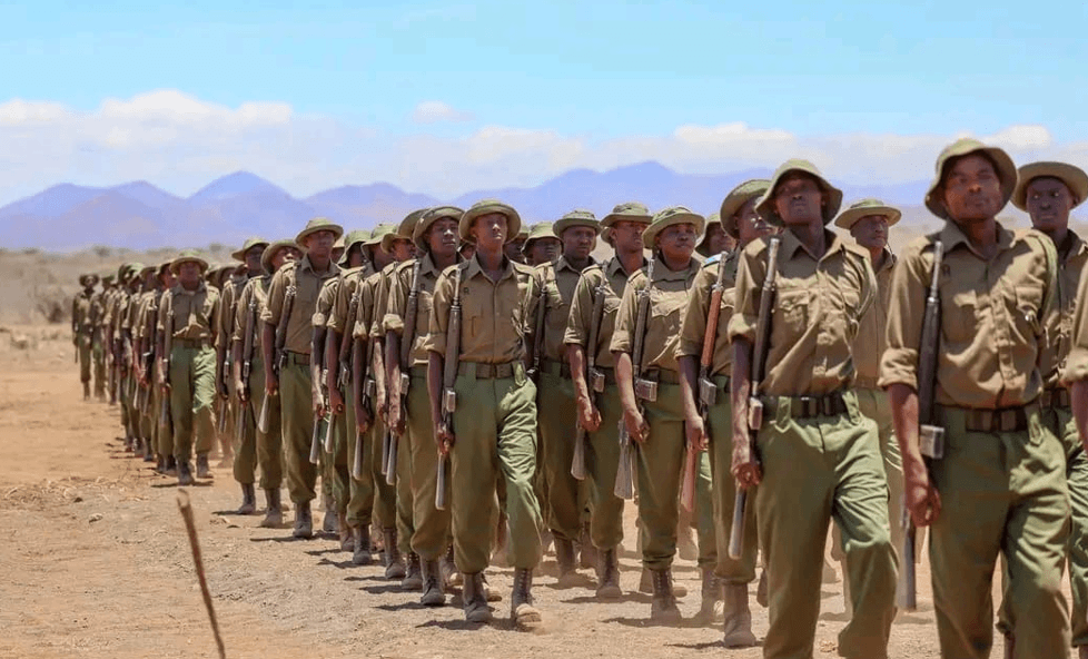 705 national police reservists graduate after intensive training at Magado camp
