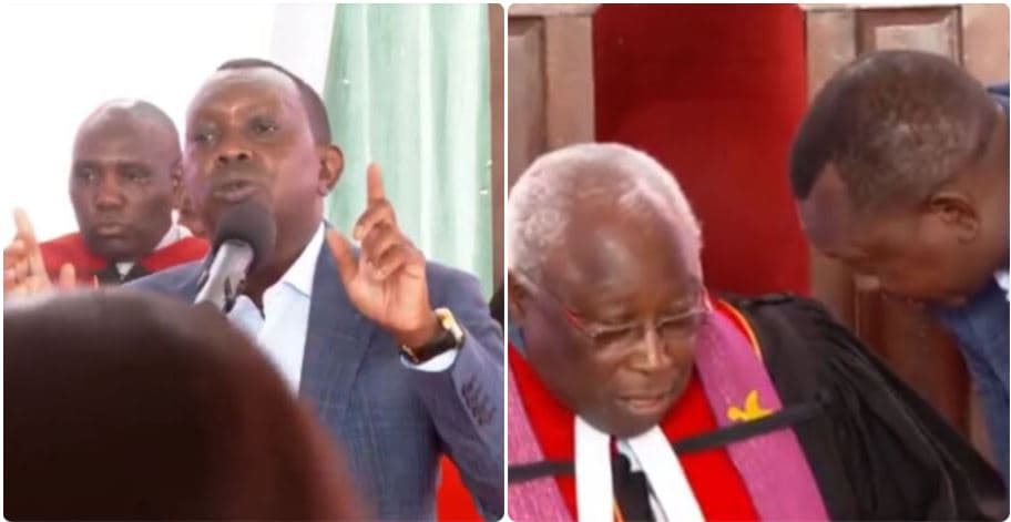 Oscar Sudi Silenced in Githunguri Church Over Political Remarks