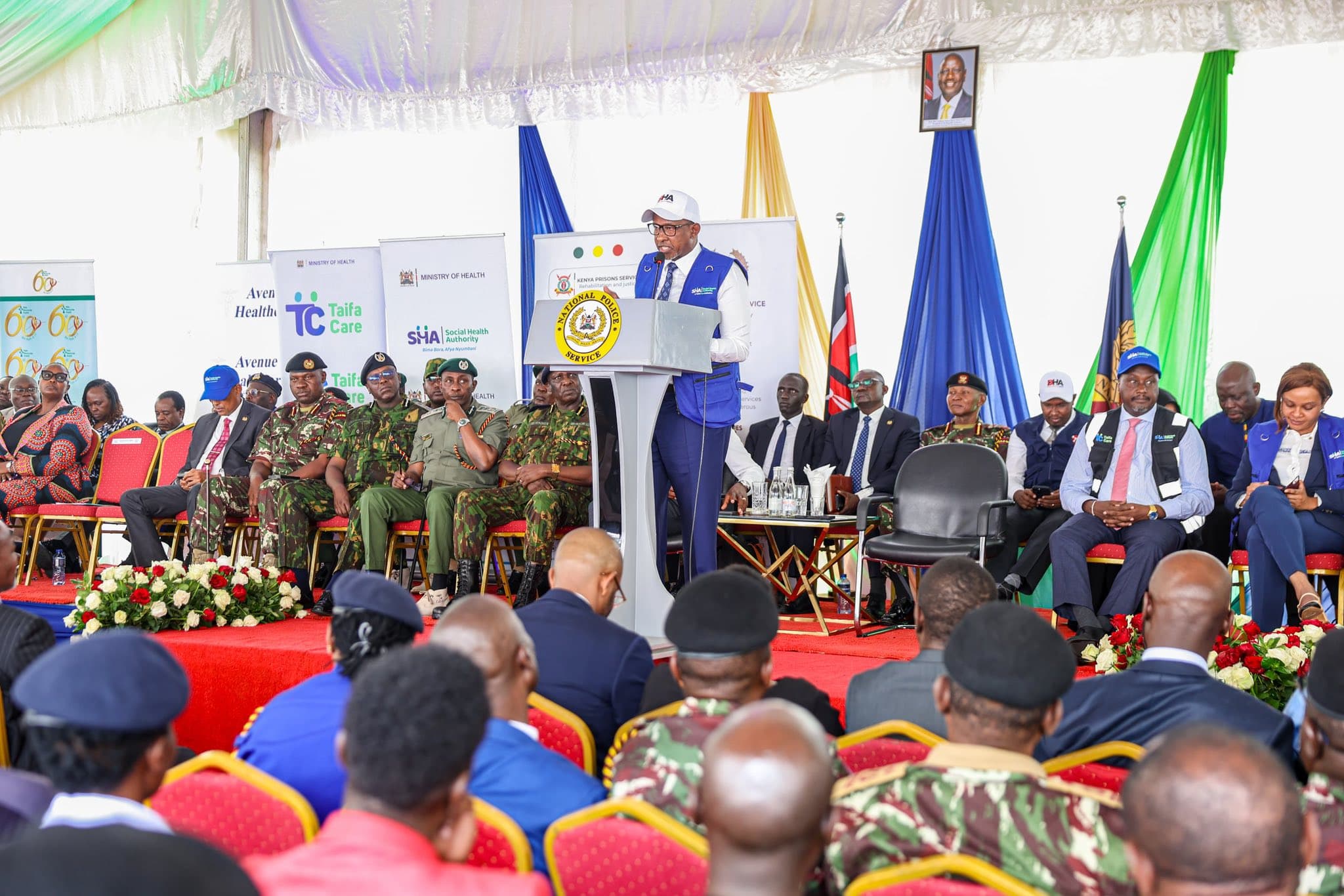 SHA launches enhanced health cover for police, prison officers