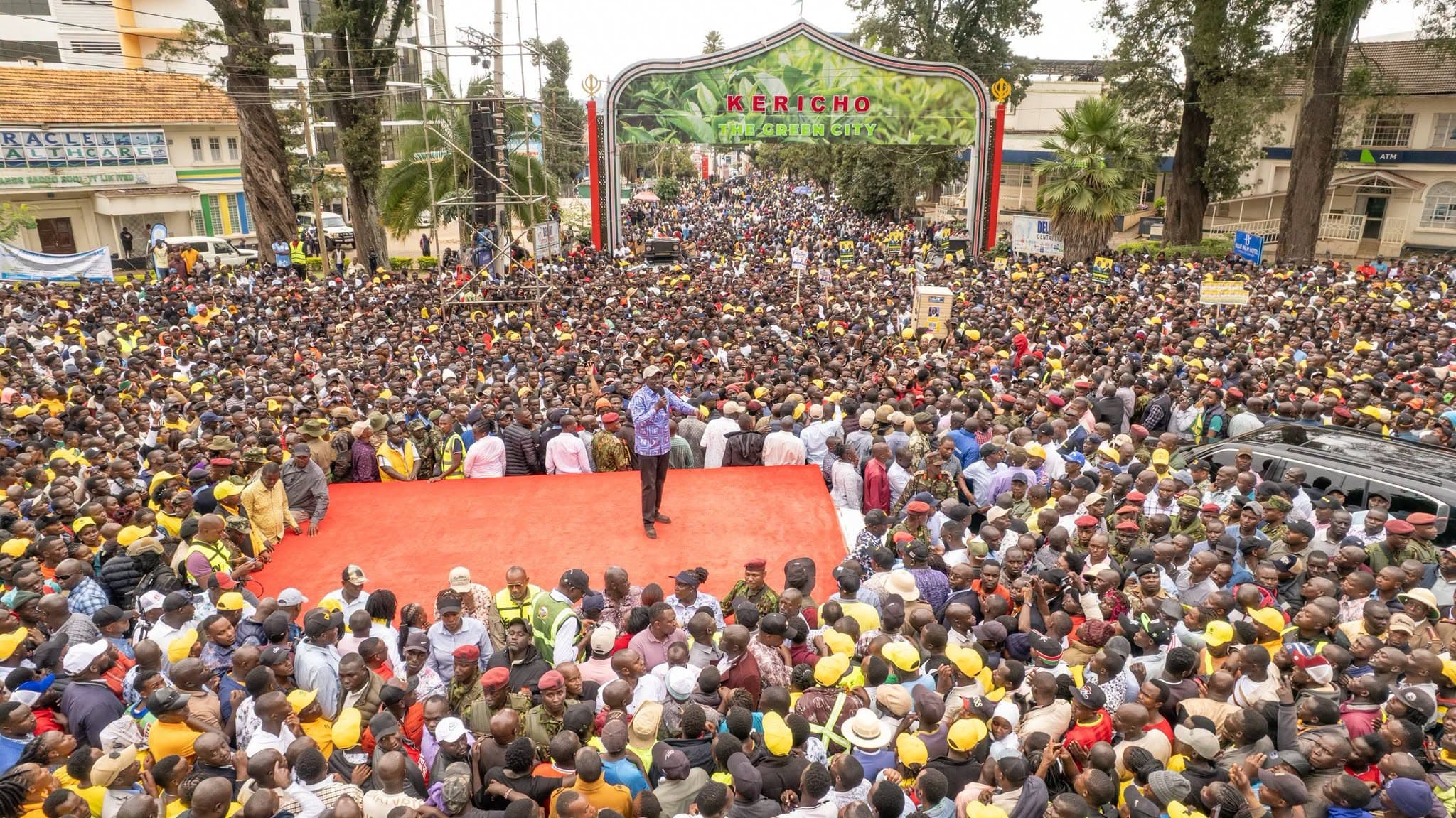 Ruto pitches development agenda in South Rift