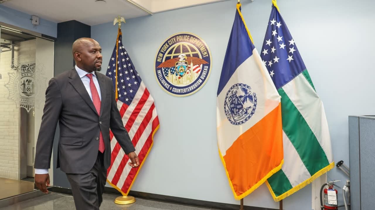 Murkomen in United States for NYPD security benchmarking tour