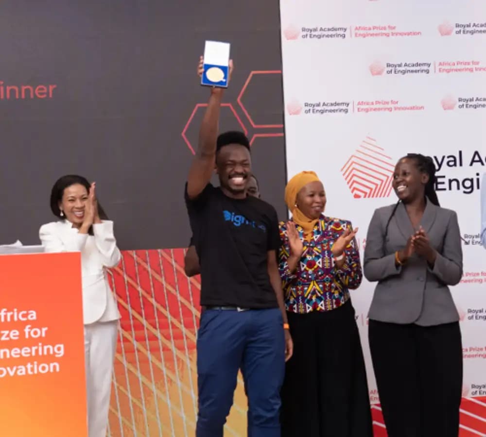 Kenya’s Elly Savatia Wins 2025 Africa Prize for Engineering Innovation with AI Sign Language App, Terp 360
