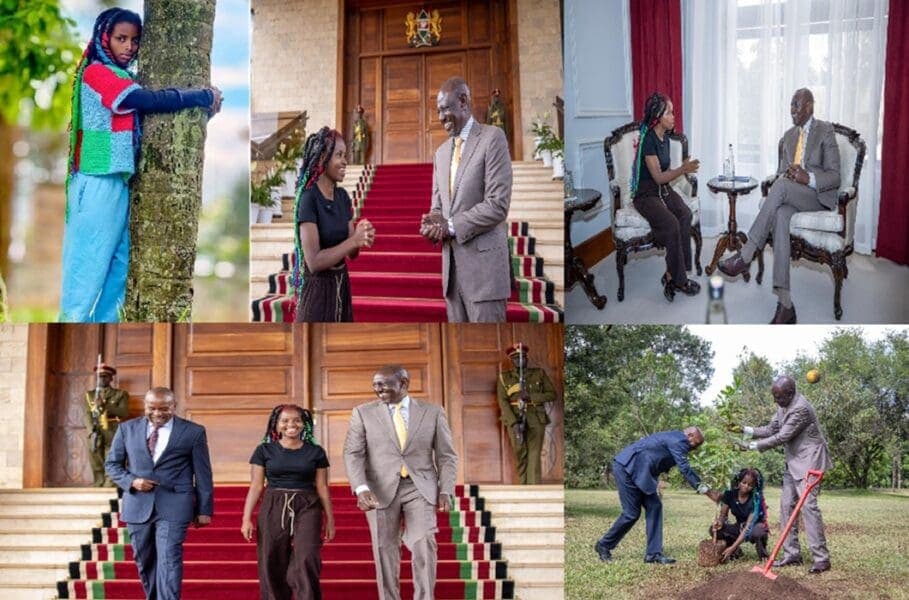 Ruto Appoints Truphena Muthoni as Ambassador of Conservation