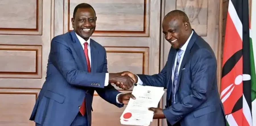 Ruto Reveals Why He Picked Mbadi for Treasury Job