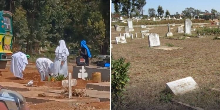 Uber Driver Captures Viral Video of Men Performing Rituals at Fresh Grave in Lang’ata Cemetery