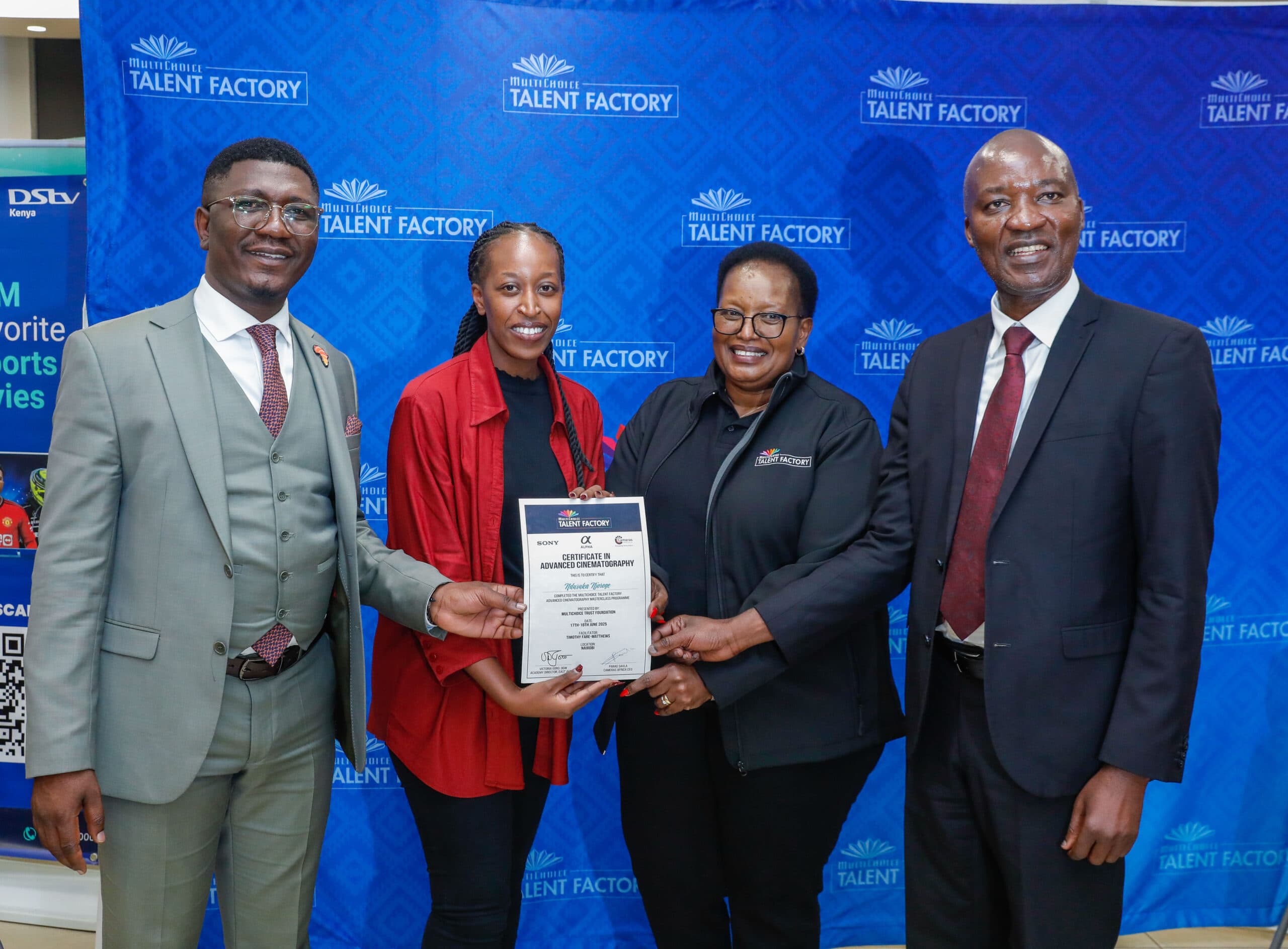 MultiChoice Talent Factory, Sony host cinematography masterclass for filmmakers in East Africa