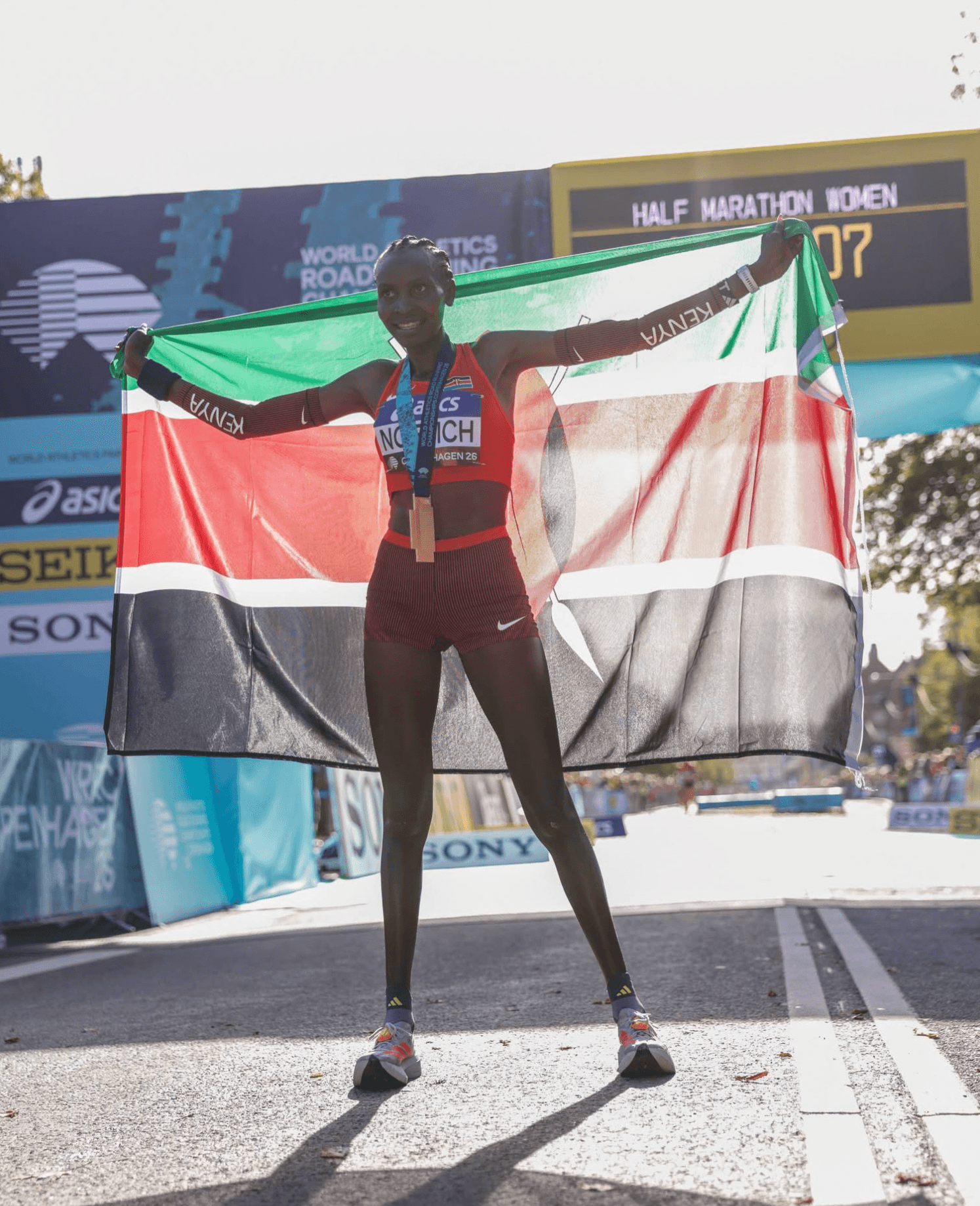 Kenya clinches overall title in World Athletics Road Running Championships