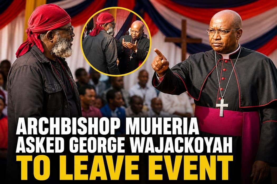 Why Archbishop Muheria Asked Wajackoyah to Leave Youth Event