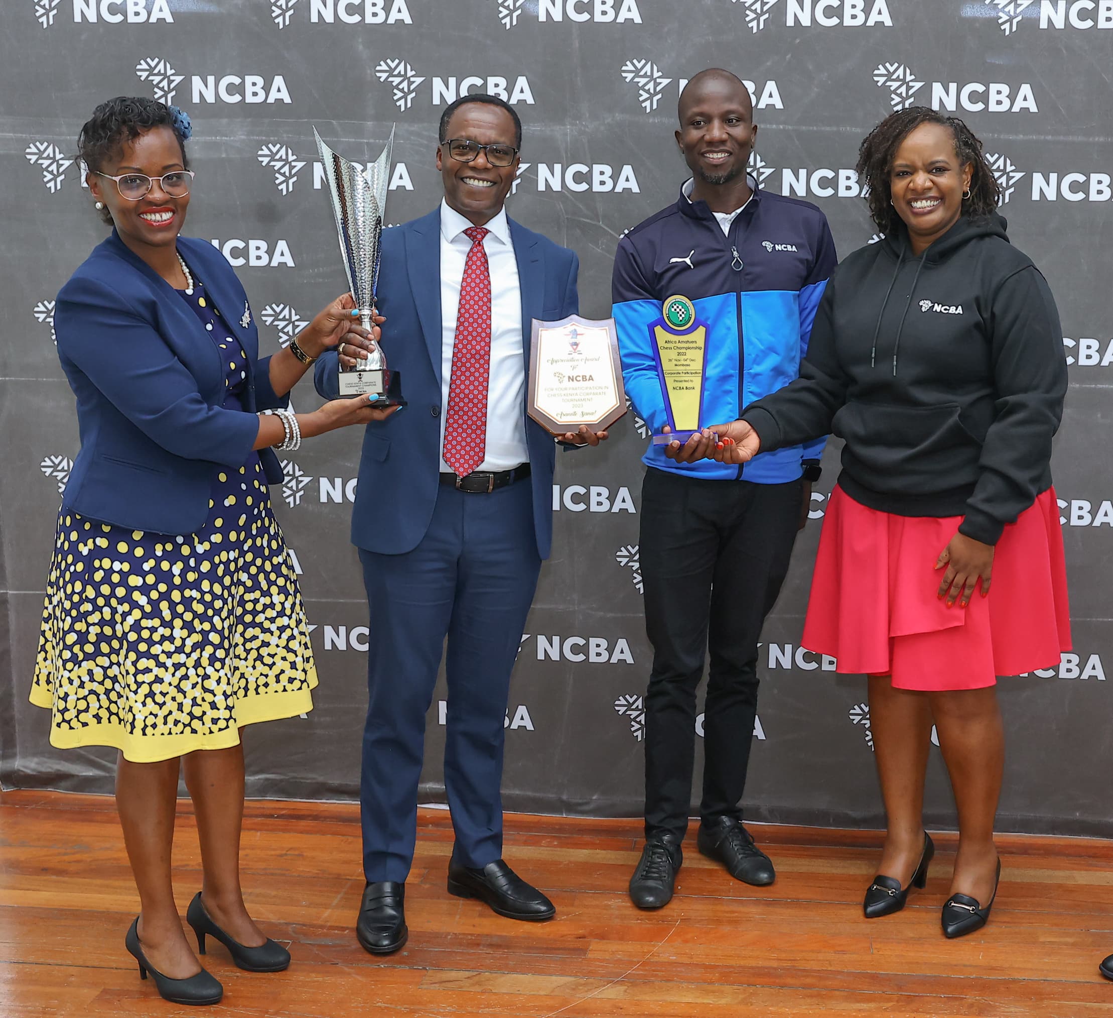 NCBA chess team off to represent the bank in the Fide World Amateur Championship