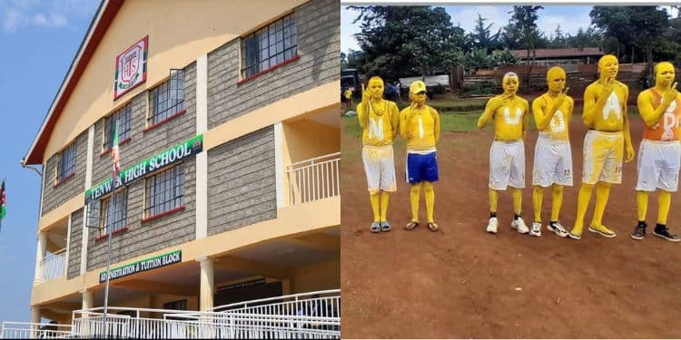 Tenwek High School Clarifies Viral Photo of UDA Guard of Honour Pictures