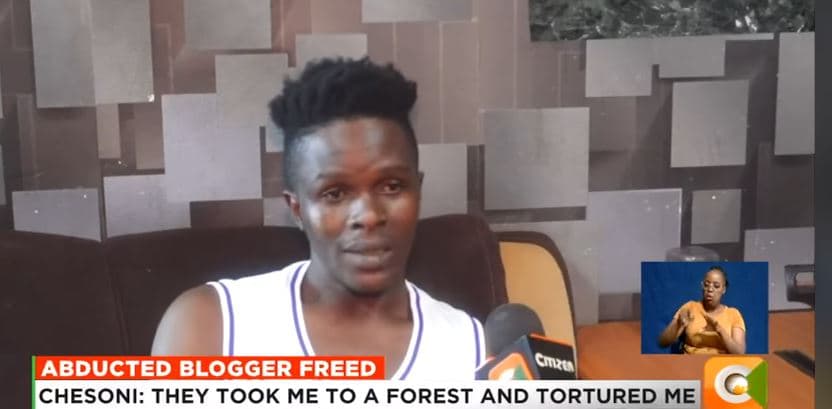 “They Beat Me and Took Me to State House”: Abducted TikToker Geoffrey Chesoni Recounts Torture