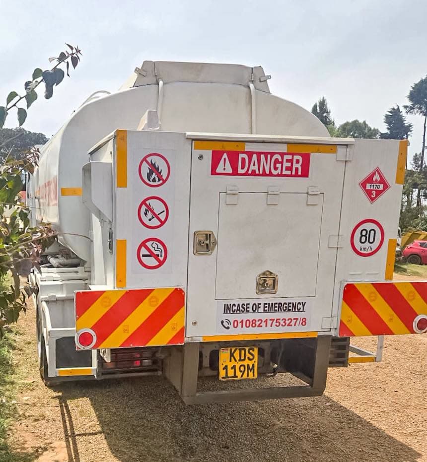 Three Arrested as Police Seize 10,000 Litres of Suspected Uncustomed Ethanol along Nairobi–Nakuru Highway