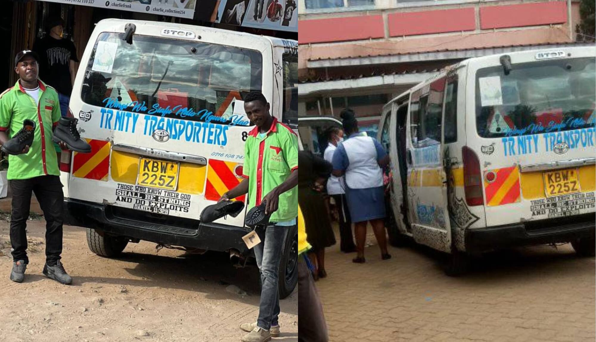 Matatu driver, tout help expectant woman deliver in PSV, offer free ride to hospital