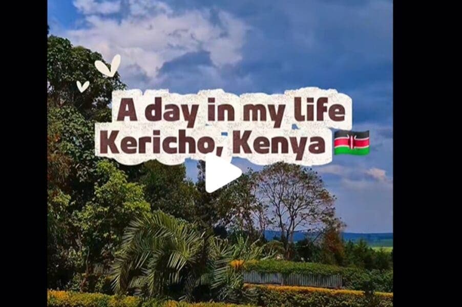 Kenyan Woman Returns from UK, Now Doing Life in the Village