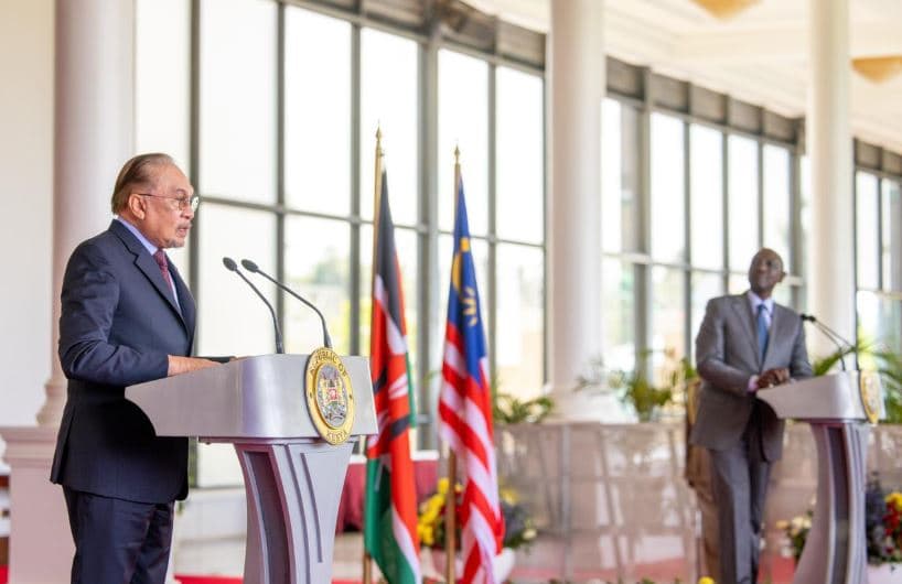Malaysia Backs President Ruto’s Vision to Turn Kenya into a First-World Nation