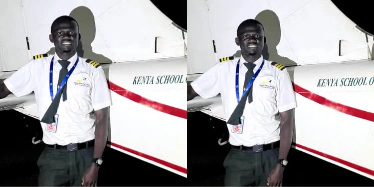 Who Was Captain Alex Oluka? A-Plain KCSE Pilot Killed Weeks After Graduation