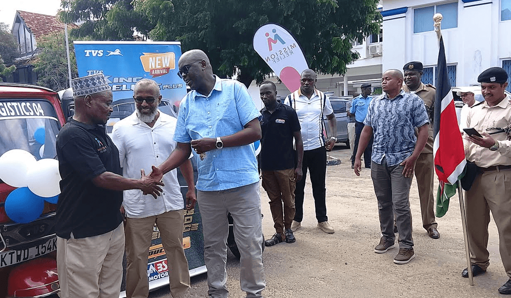 Mombasa youth empowered with tuk-tuks amid gang crackdown warning